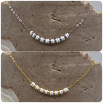 Load image into Gallery viewer, White No Charm Necklace