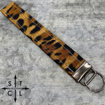 Load image into Gallery viewer, Key Fob Leopard Print