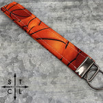 Load image into Gallery viewer, Key Fob Orange Basketballs