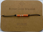 Load image into Gallery viewer, Morse Code Nurse Bracelet