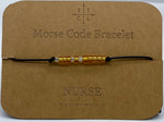 Load image into Gallery viewer, Morse Code Nurse Bracelet
