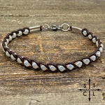 Load image into Gallery viewer, Skinny Tasha White Bracelet