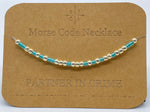 Load image into Gallery viewer, Morse Code Necklace PARTNER IN CRIME Silver