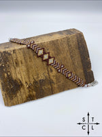 Load image into Gallery viewer, Peyote Stitch Diamond Bracelet
