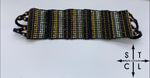 Load image into Gallery viewer, Friendship Bracelet Black Mix Green Bronze