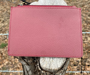 Foothill Creek Credit Card Holder Burgundy