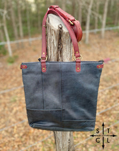 Clemson Trail Leather Bag