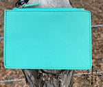 Load image into Gallery viewer, Foothill Creek Credit Card Holder Turquoise
