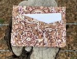 Load image into Gallery viewer, Wildflower Filigree Credit Card Holder
