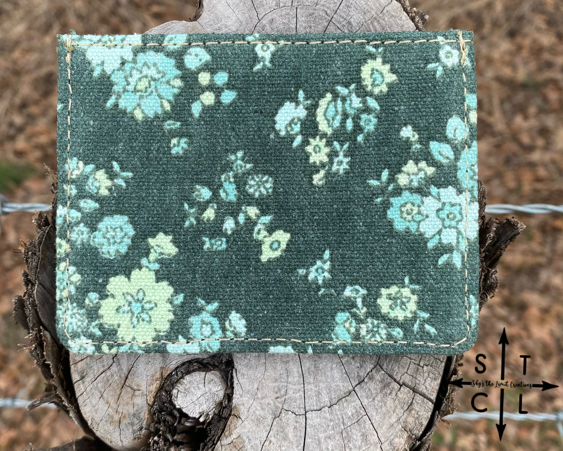 Floral Trails Credit Card Holder