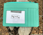 Load image into Gallery viewer, Foothill Creek Credit Card Holder Turquoise
