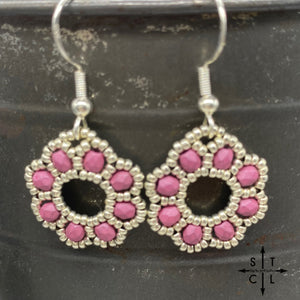 Violet Amanda Earrings