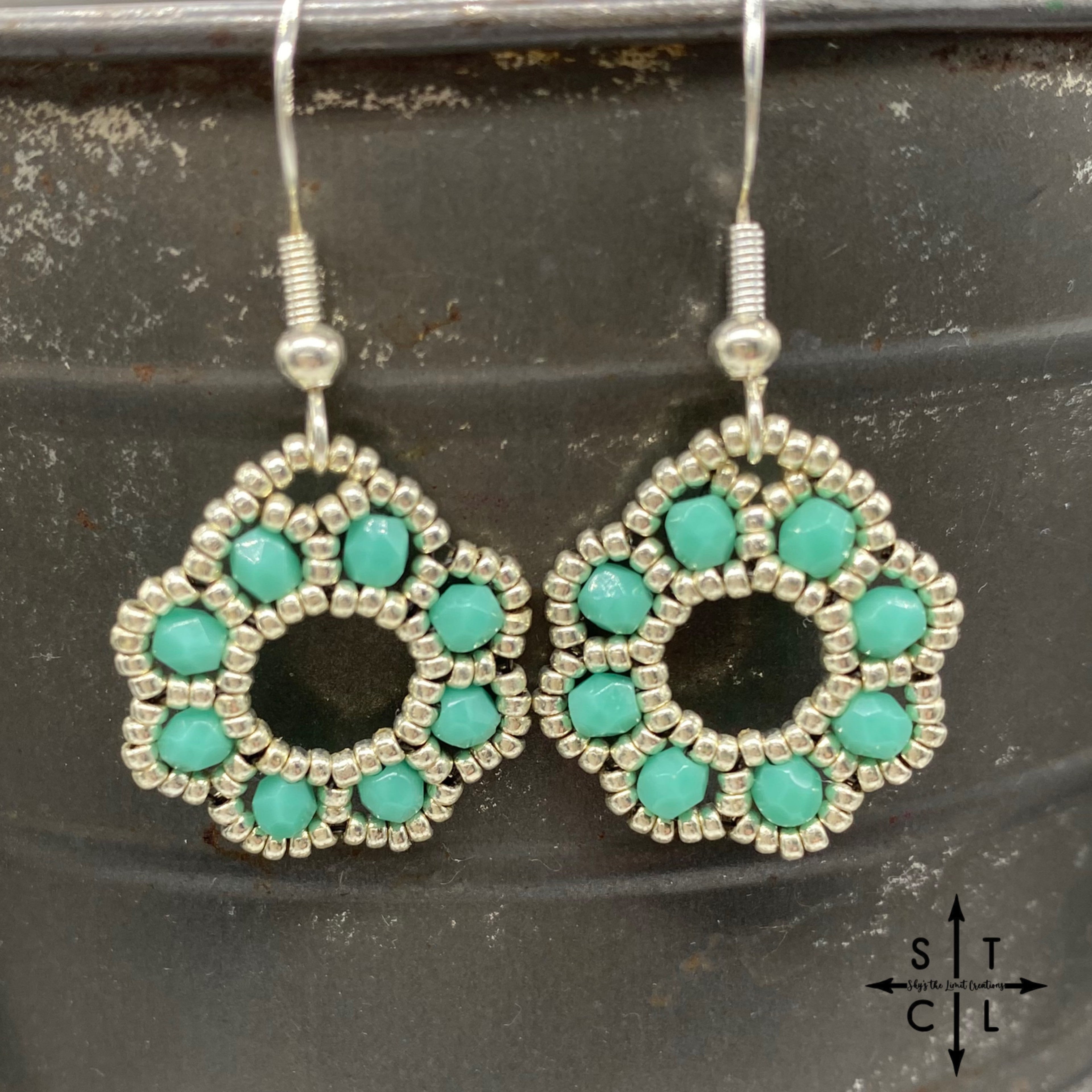 Bright Turquoise Amanda Earrings