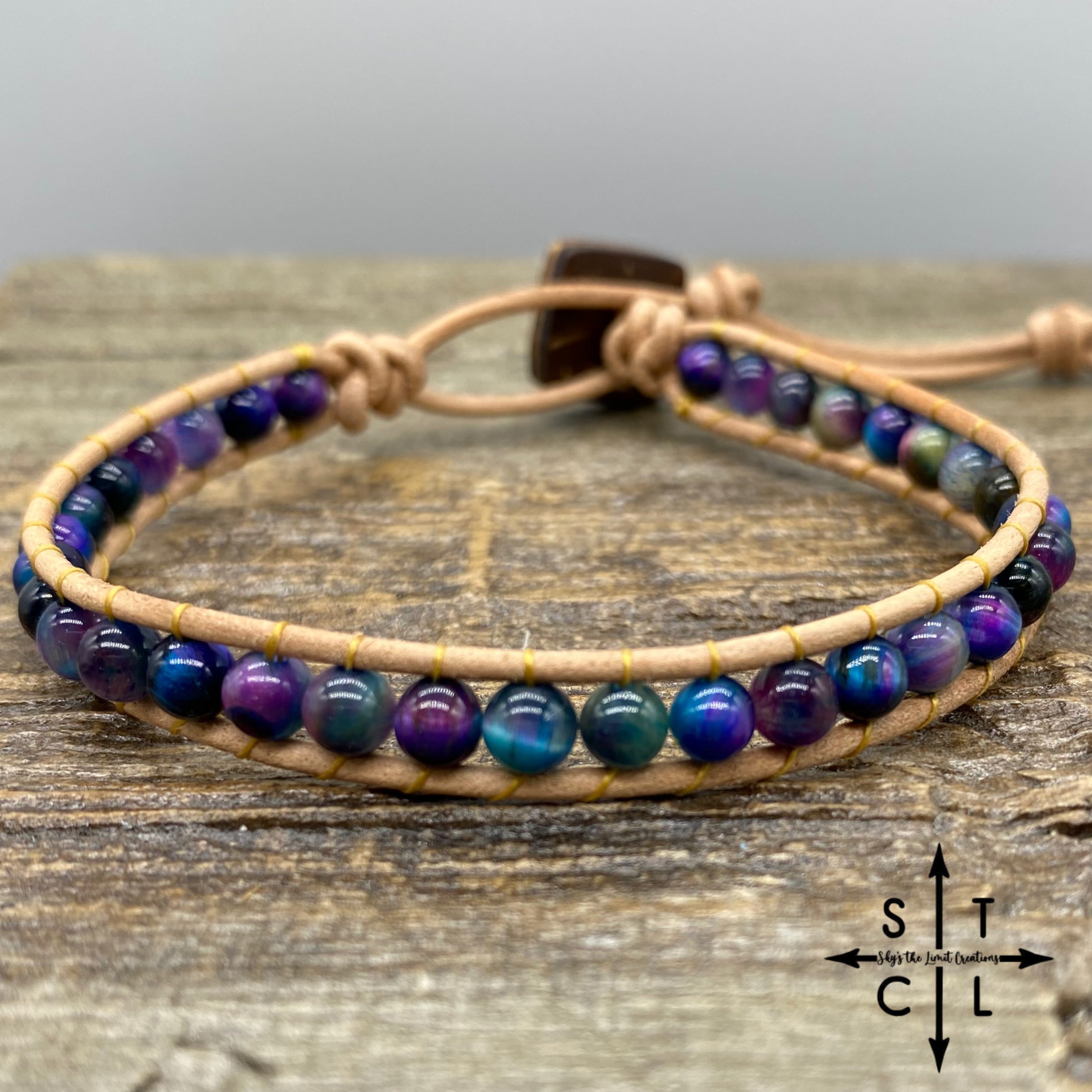 Sara Purple Blue Bracelet