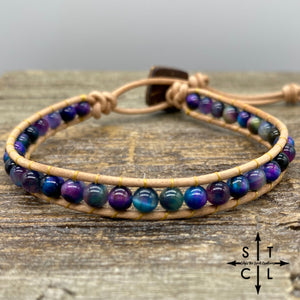 Sara Purple Blue Bracelet