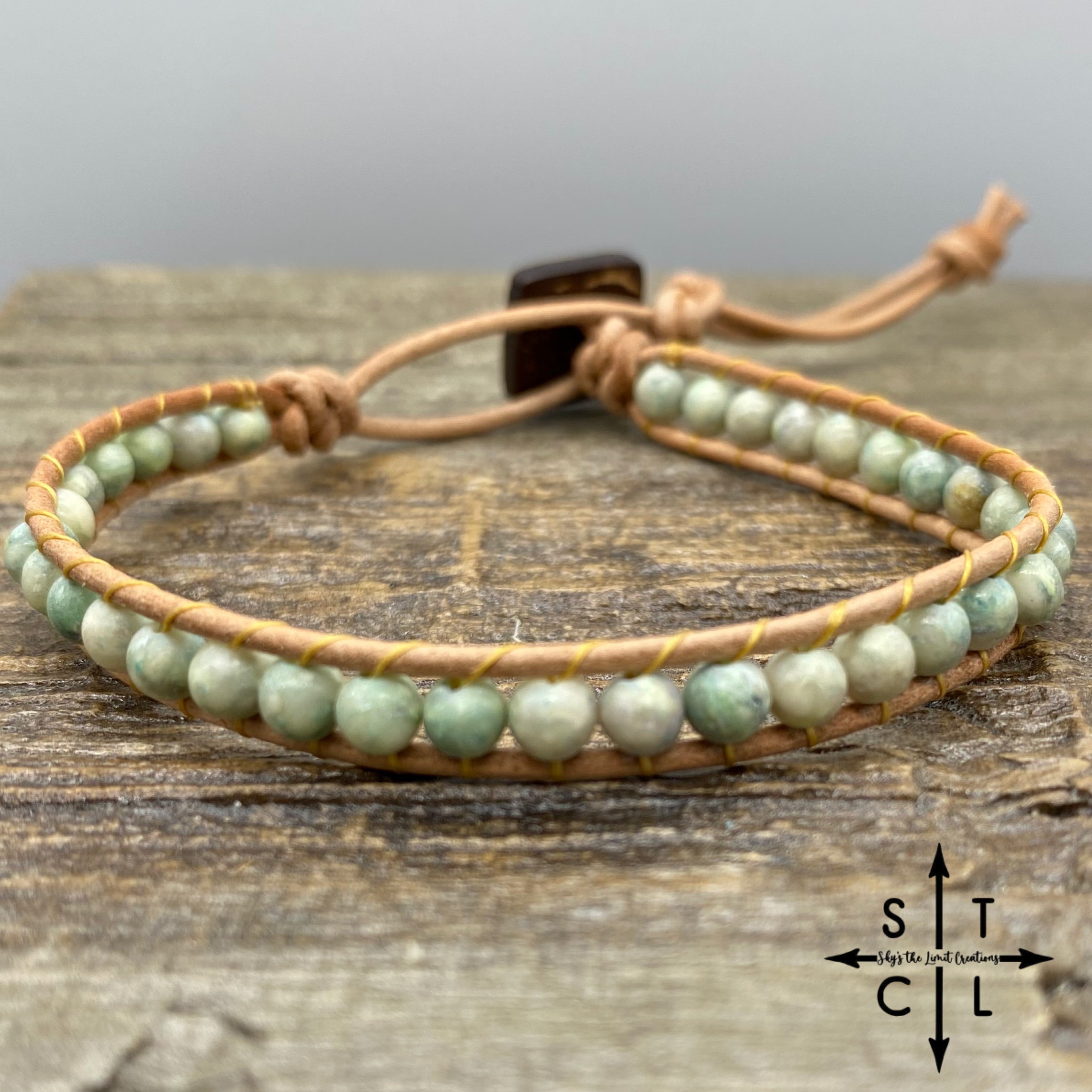 Sara Light Green Bracelet