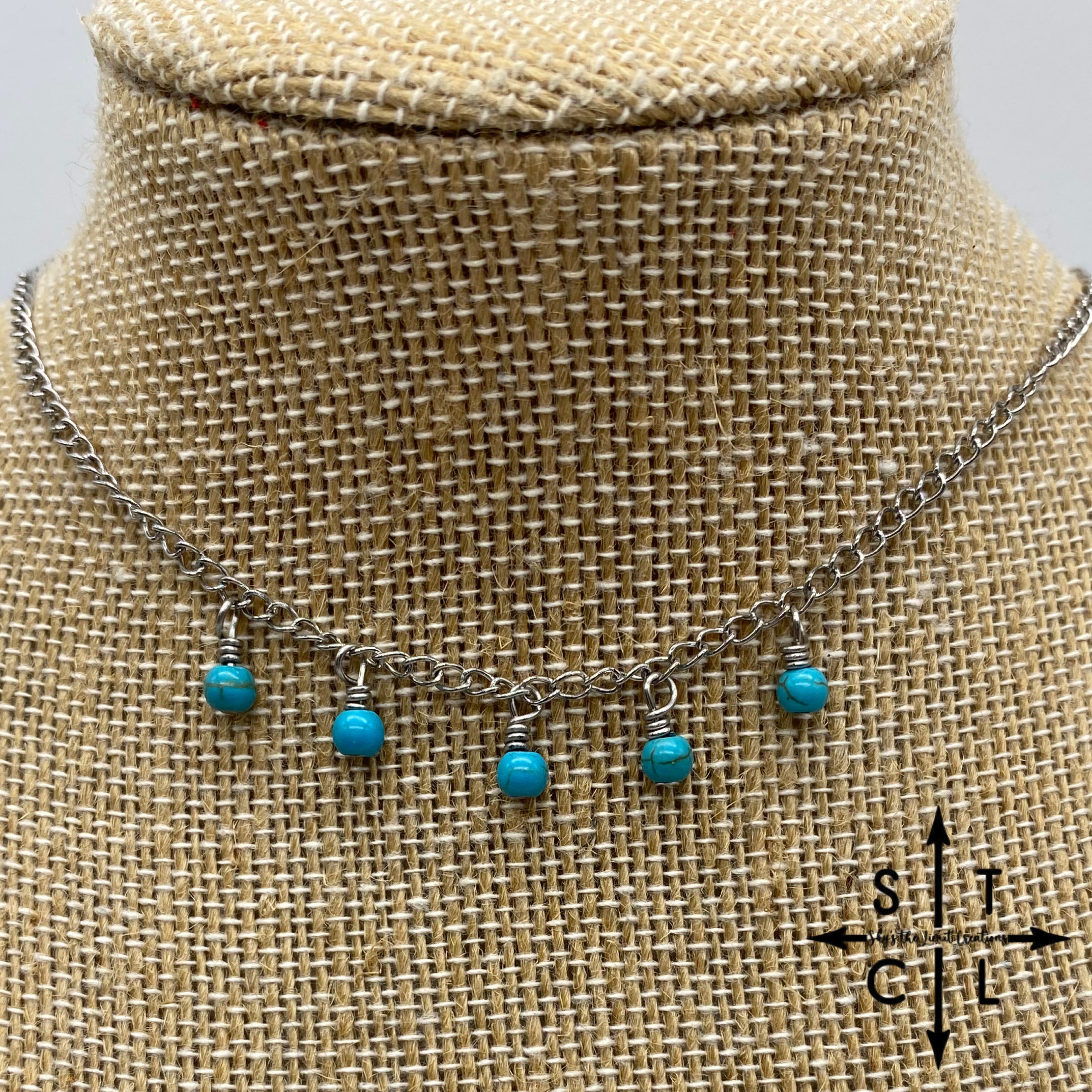 Turquoise Magnesite Katy Necklace