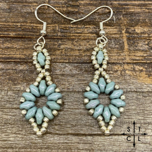 Light Turquoise Dallis Earrings