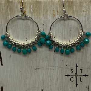 Rebecca Mini Earrings Turquoise