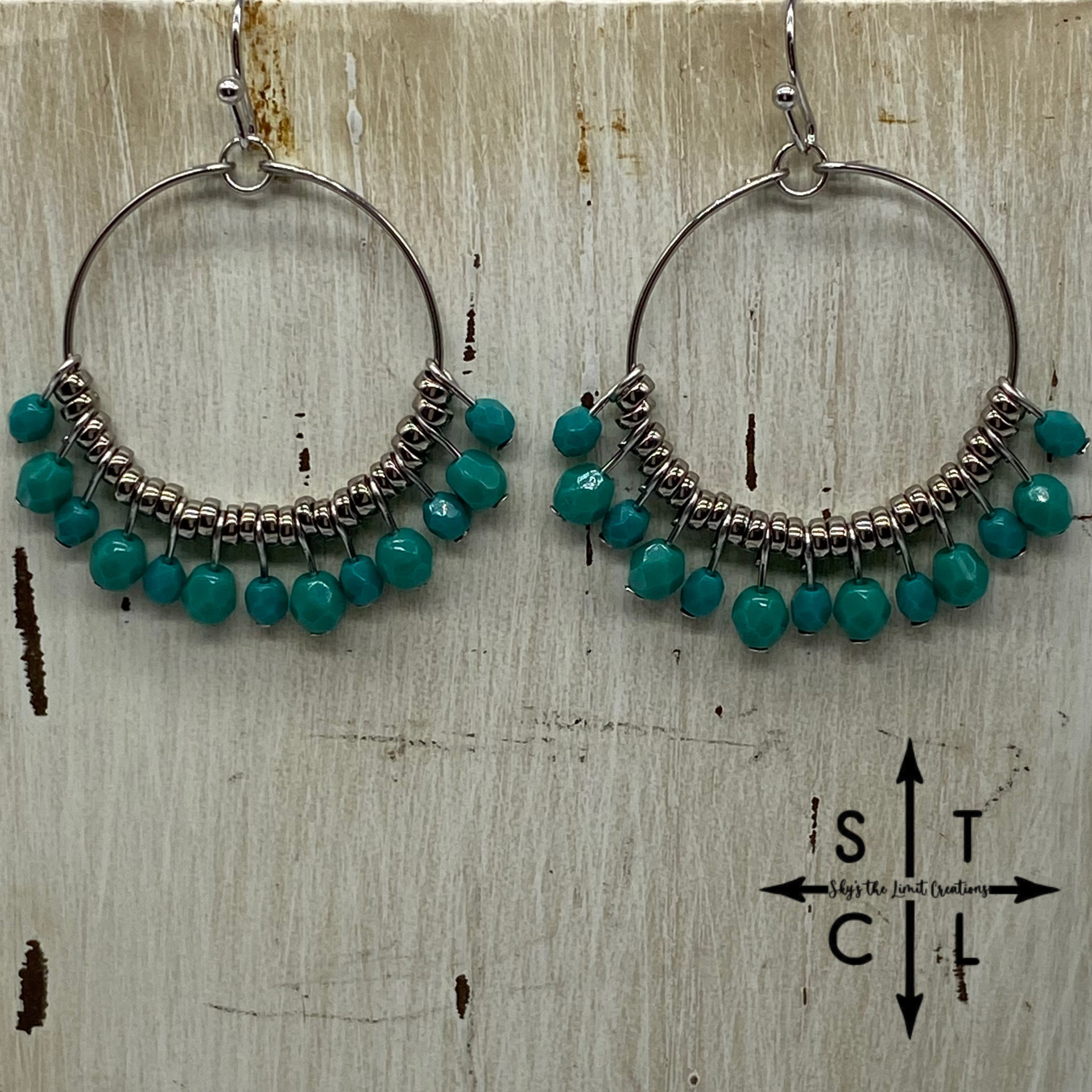 Turquoise Rebecca Earrings