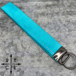 Load image into Gallery viewer, Key Fob Solid Turquoise
