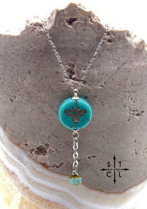 Turquoise Bee #1 Debbie