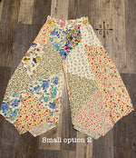 Load image into Gallery viewer, Patchwork Gaucho Pants
