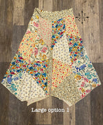 Load image into Gallery viewer, Patchwork Gaucho Pants
