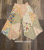 Load image into Gallery viewer, Patchwork Gaucho Pants
