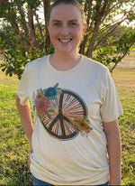 Load image into Gallery viewer, Floral Peace Tee
