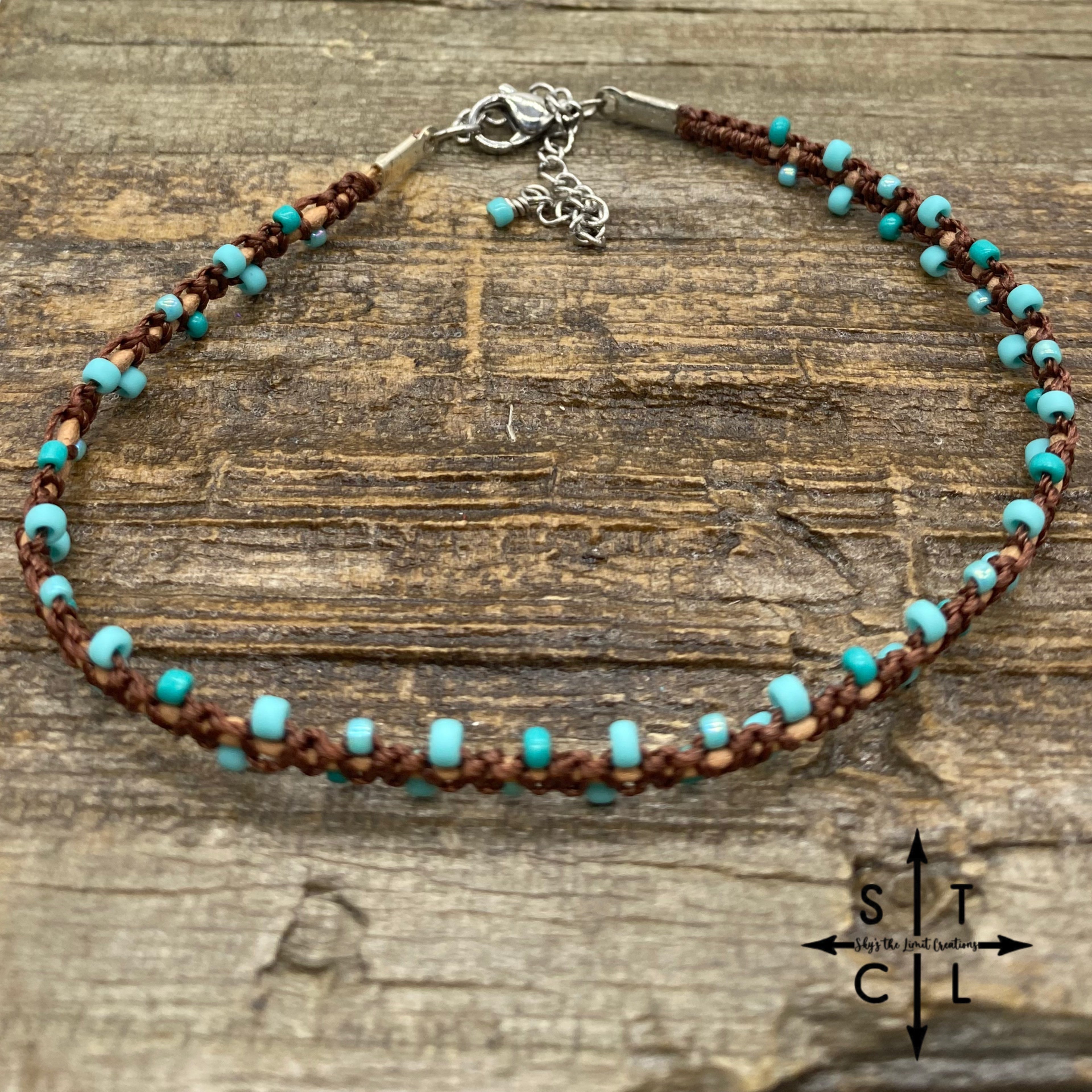 Ivy Anklet Mix Turquoise