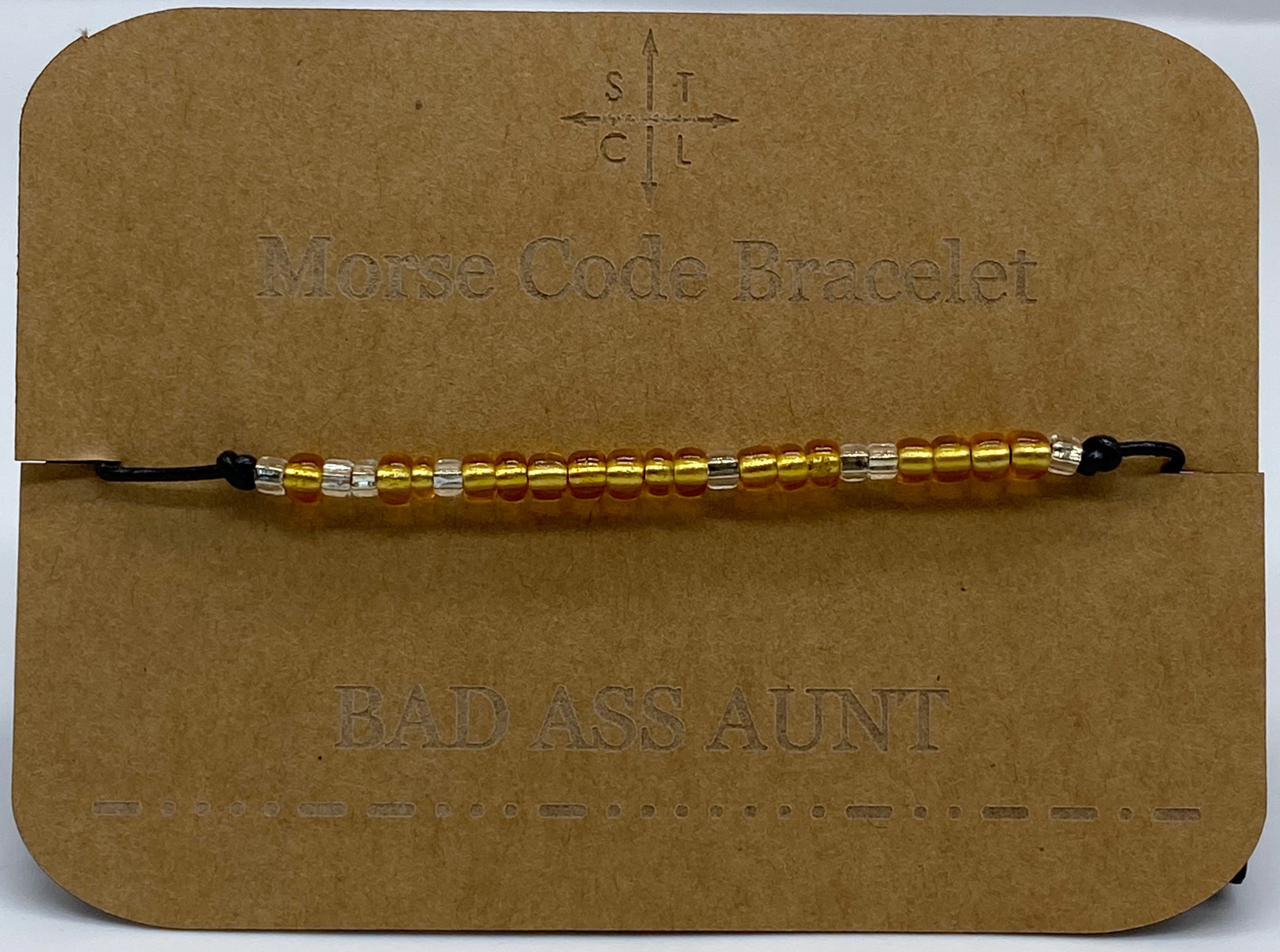 Morse Code Bad Ass Aunt