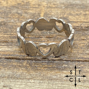 Heart Chain Stainless Steel Size