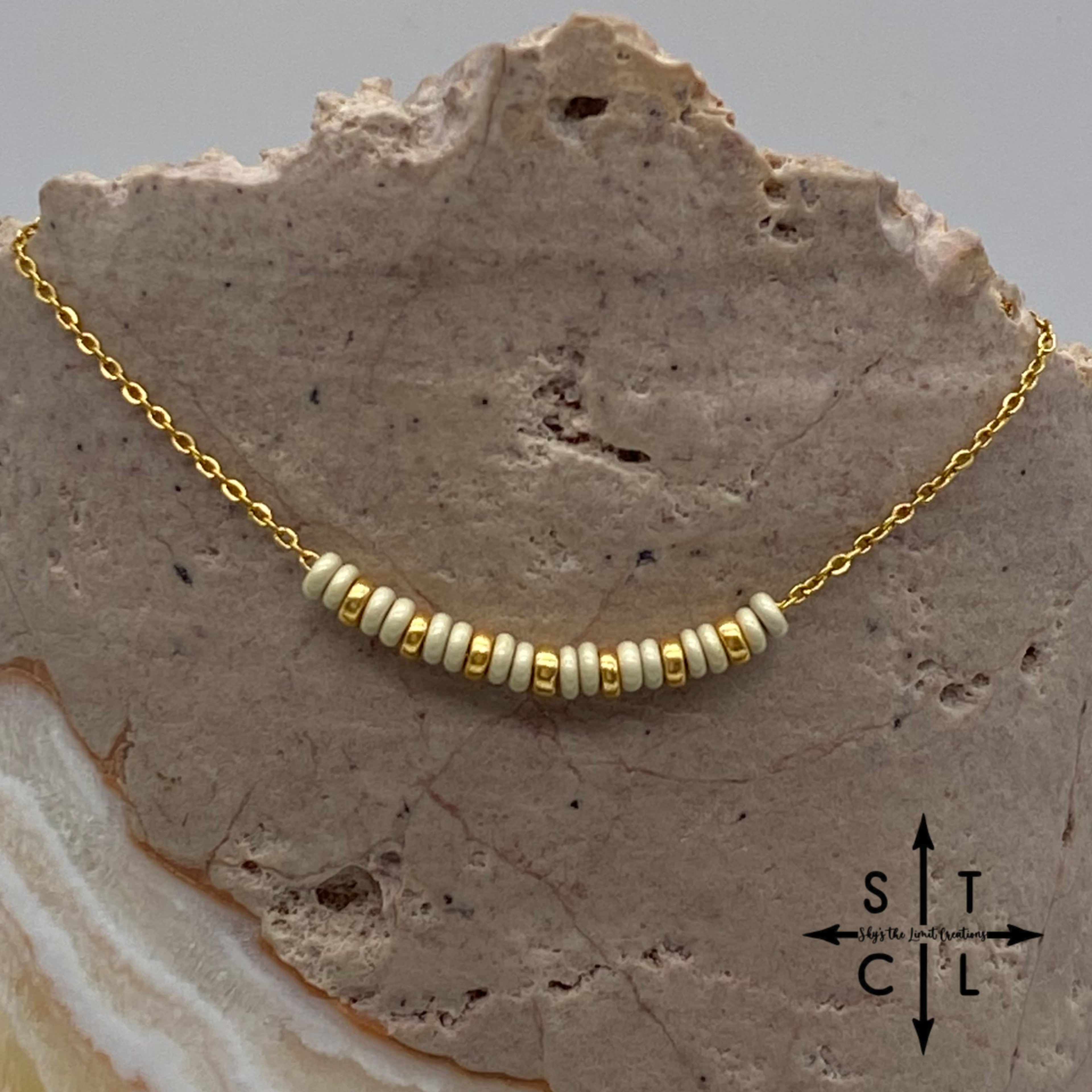 Pearl Off White No Charm Necklace