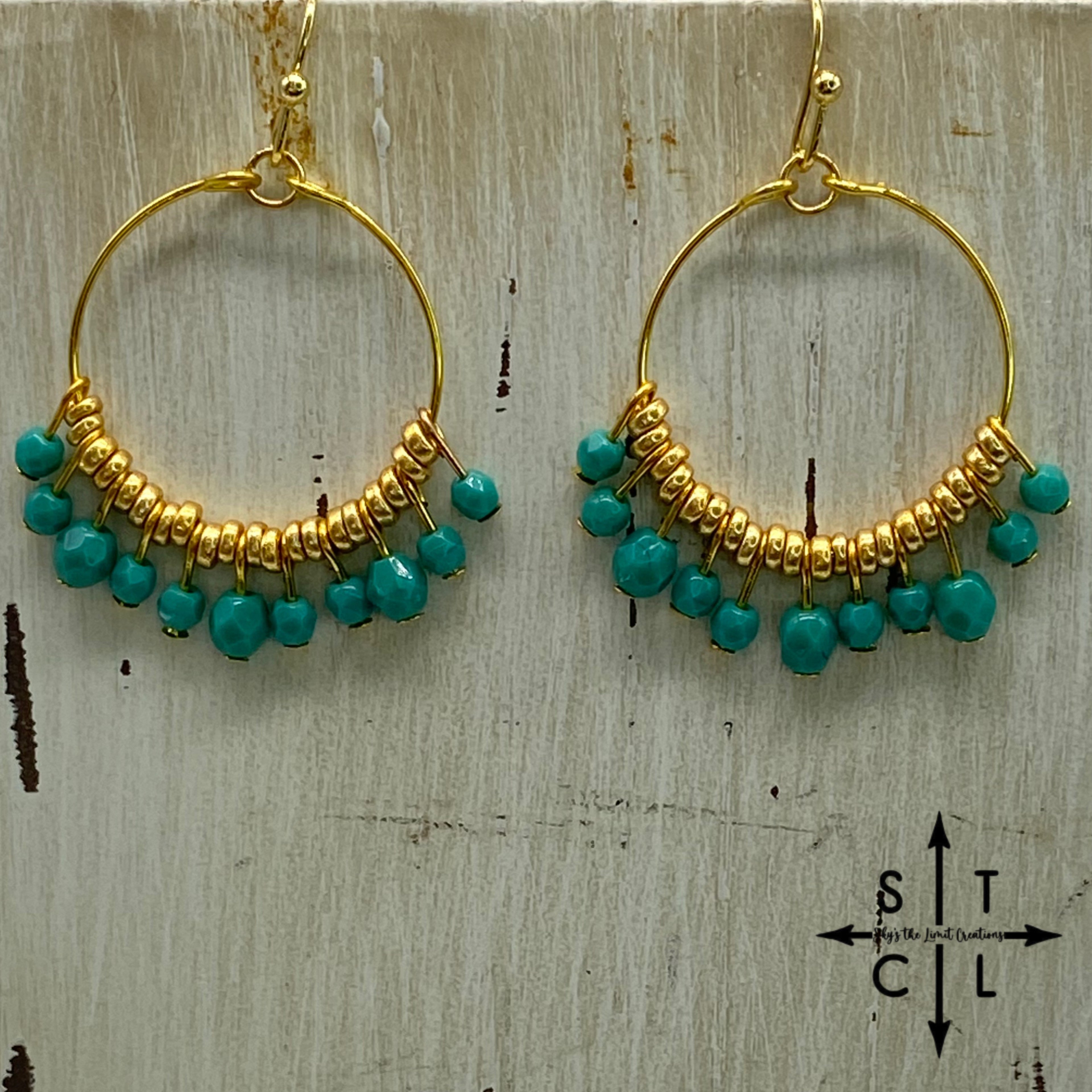 Rebecca Mini Earrings Turquiose
