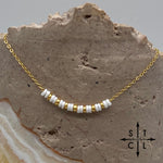 Load image into Gallery viewer, White No Charm Necklace
