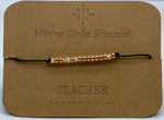 Load image into Gallery viewer, Morse Code Teacher Bracelet
