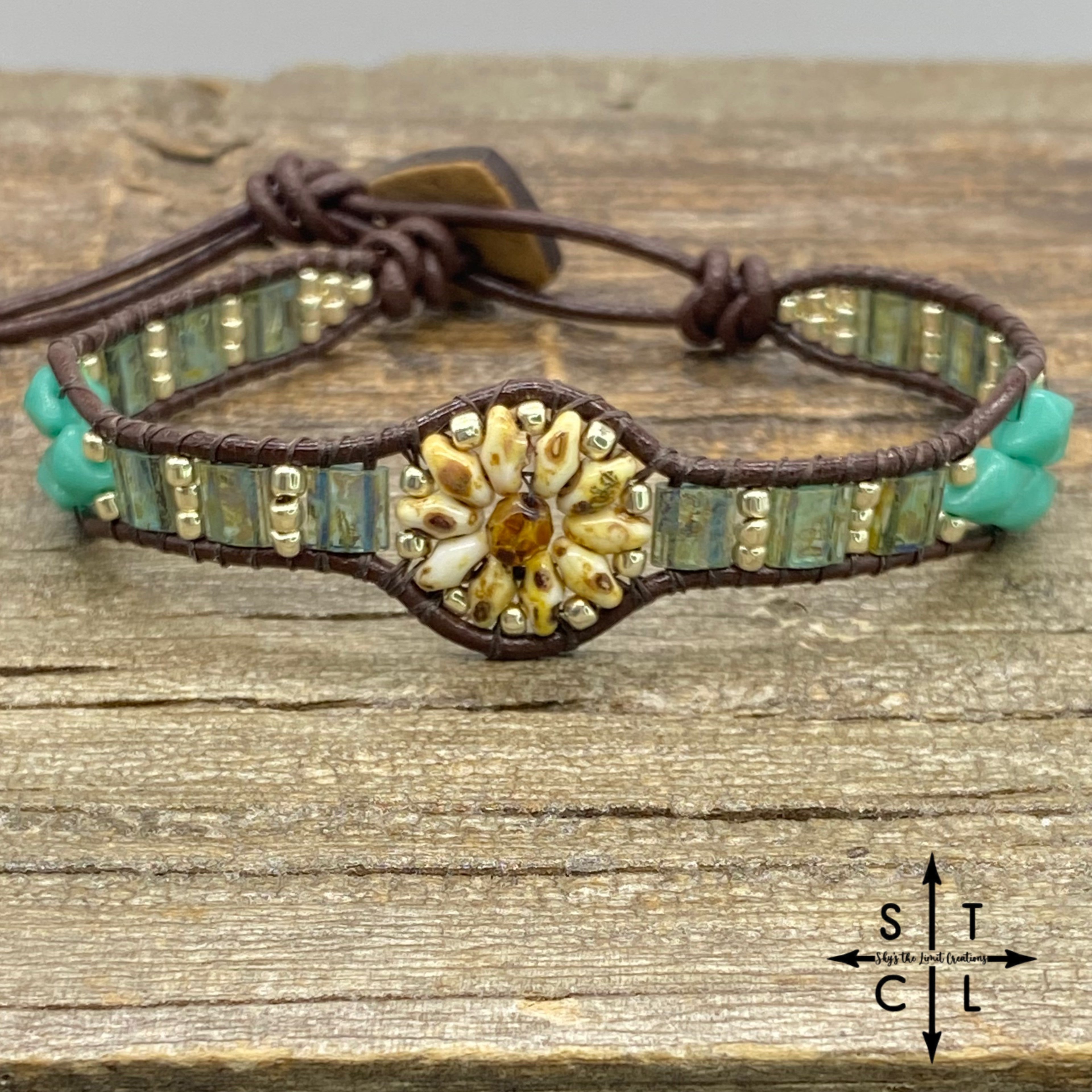 Picasso Bone Turquoise Picasso Turquoise Daisy