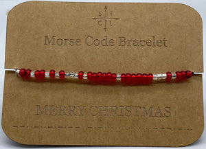 Morse Code Merry Christmas