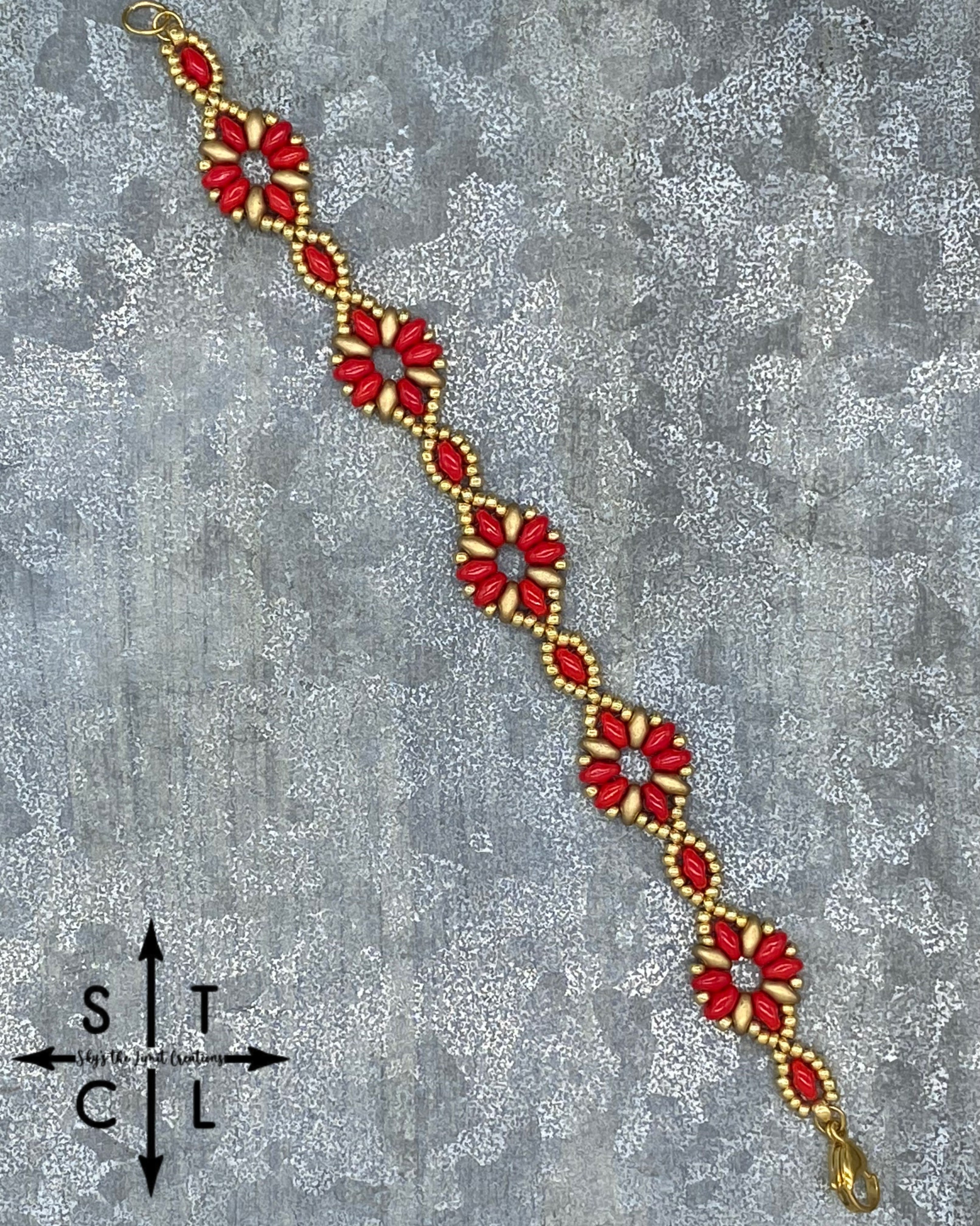 Red Gold Dallis Bracelet