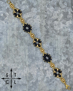 Black Gold Dallis Bracelet