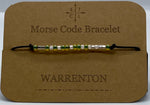 Load image into Gallery viewer, Morse Code Warrenton Bracelet
