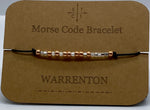 Load image into Gallery viewer, Morse Code Warrenton Bracelet
