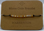 Load image into Gallery viewer, Morse Code Warrenton Bracelet

