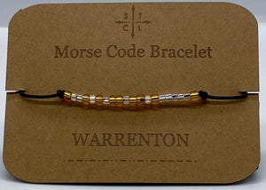 Morse Code Warrenton Bracelet