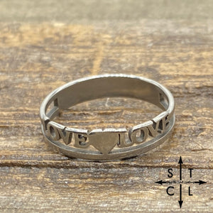 Double Love Stainless Steel Size