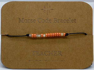 Morse Code Teacher Bracelet