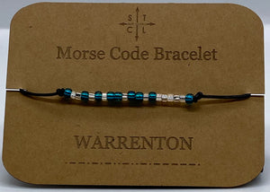 Morse Code Warrenton Bracelet