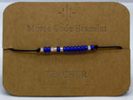 Load image into Gallery viewer, Morse Code Teacher Bracelet
