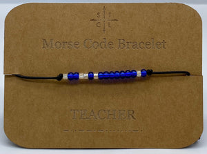 Morse Code Teacher Bracelet